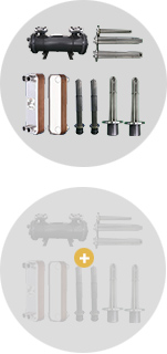 進口材質加熱管、冷卻器